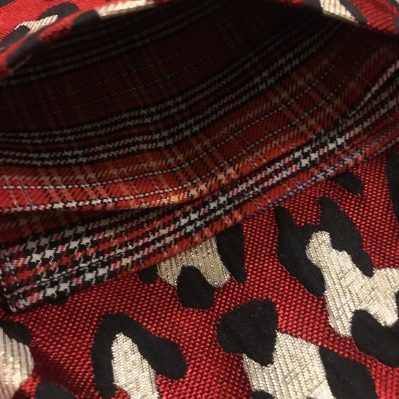 I’m Isola Marras Mixed Pattern Saffron Red Mini Dress - Picture 11 of 16